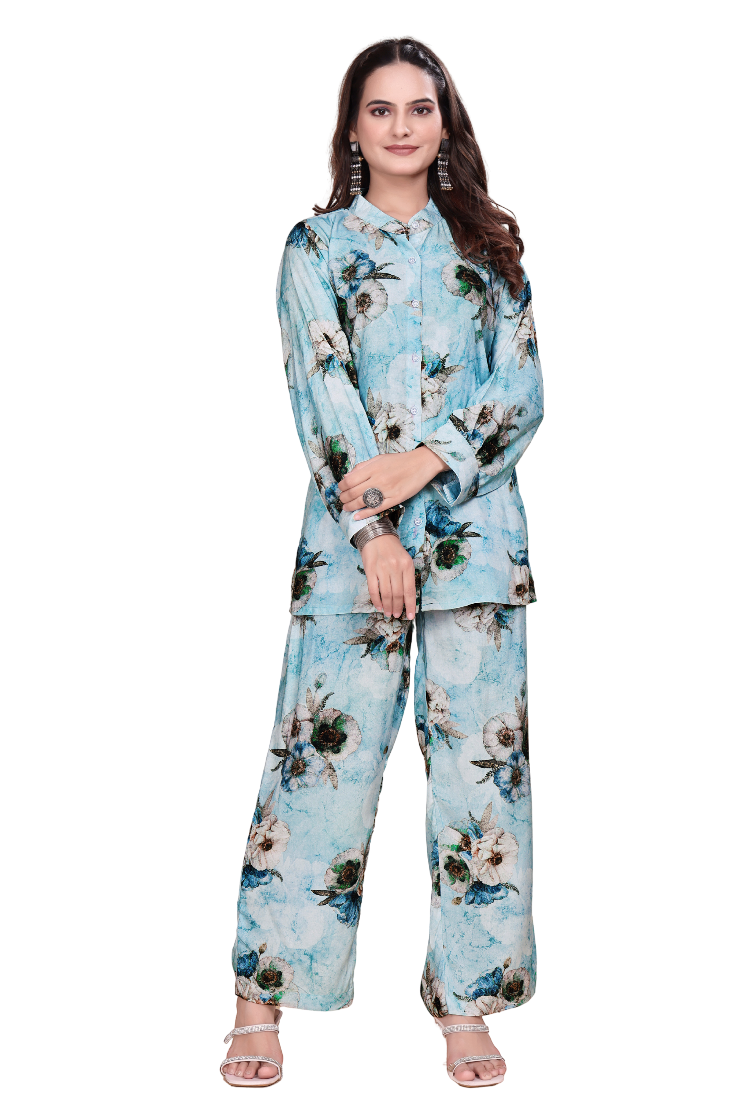 Cotunlie Royal Rosewood Coord Set