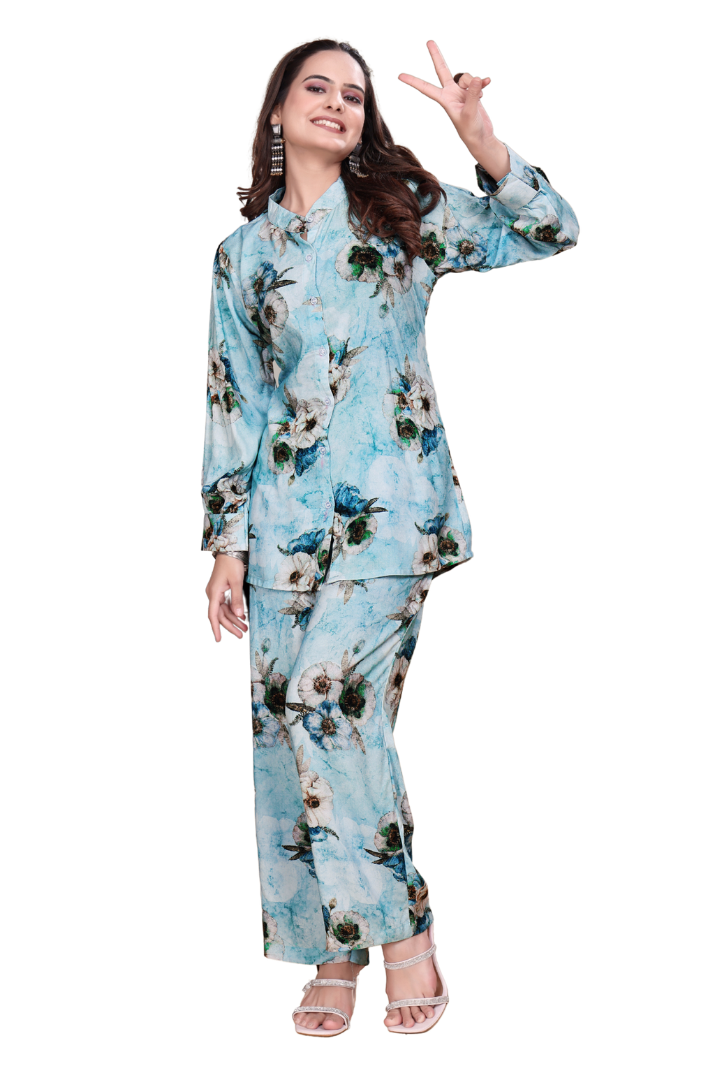 Cotunlie Royal Rosewood Coord Set