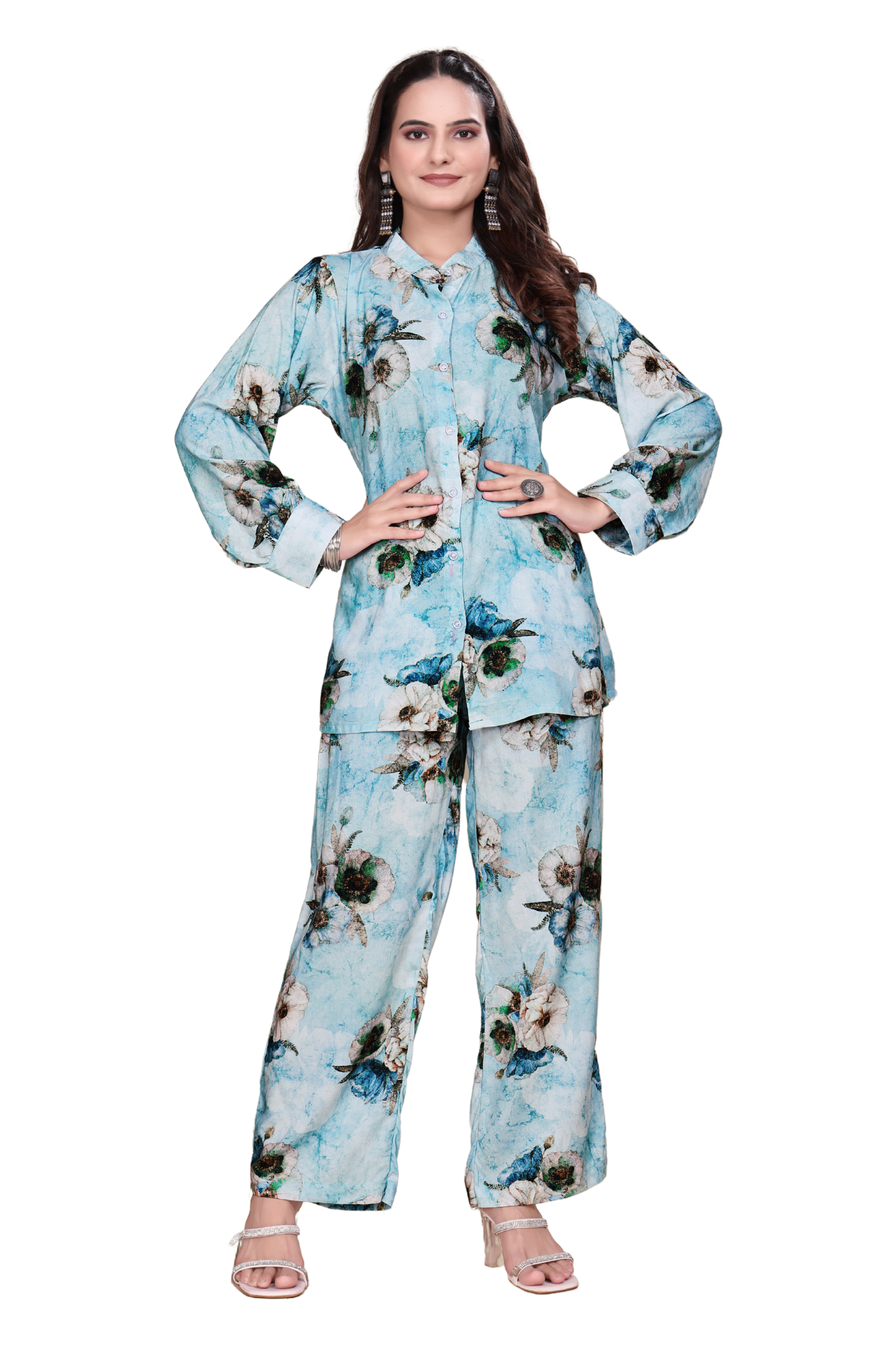 Cotunlie Royal Rosewood Coord Set