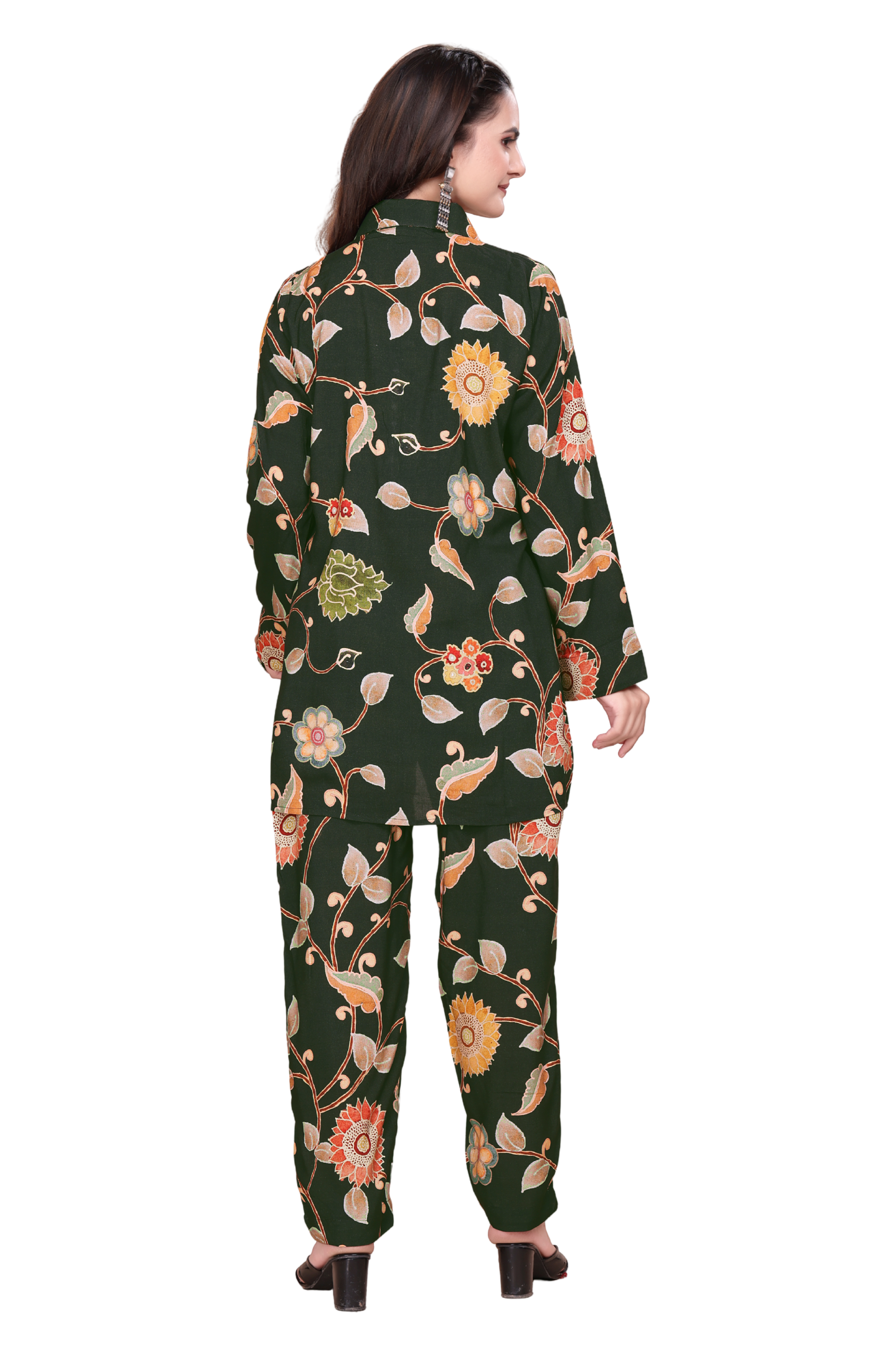 Cotunlie Mayur Mahal Coord Set