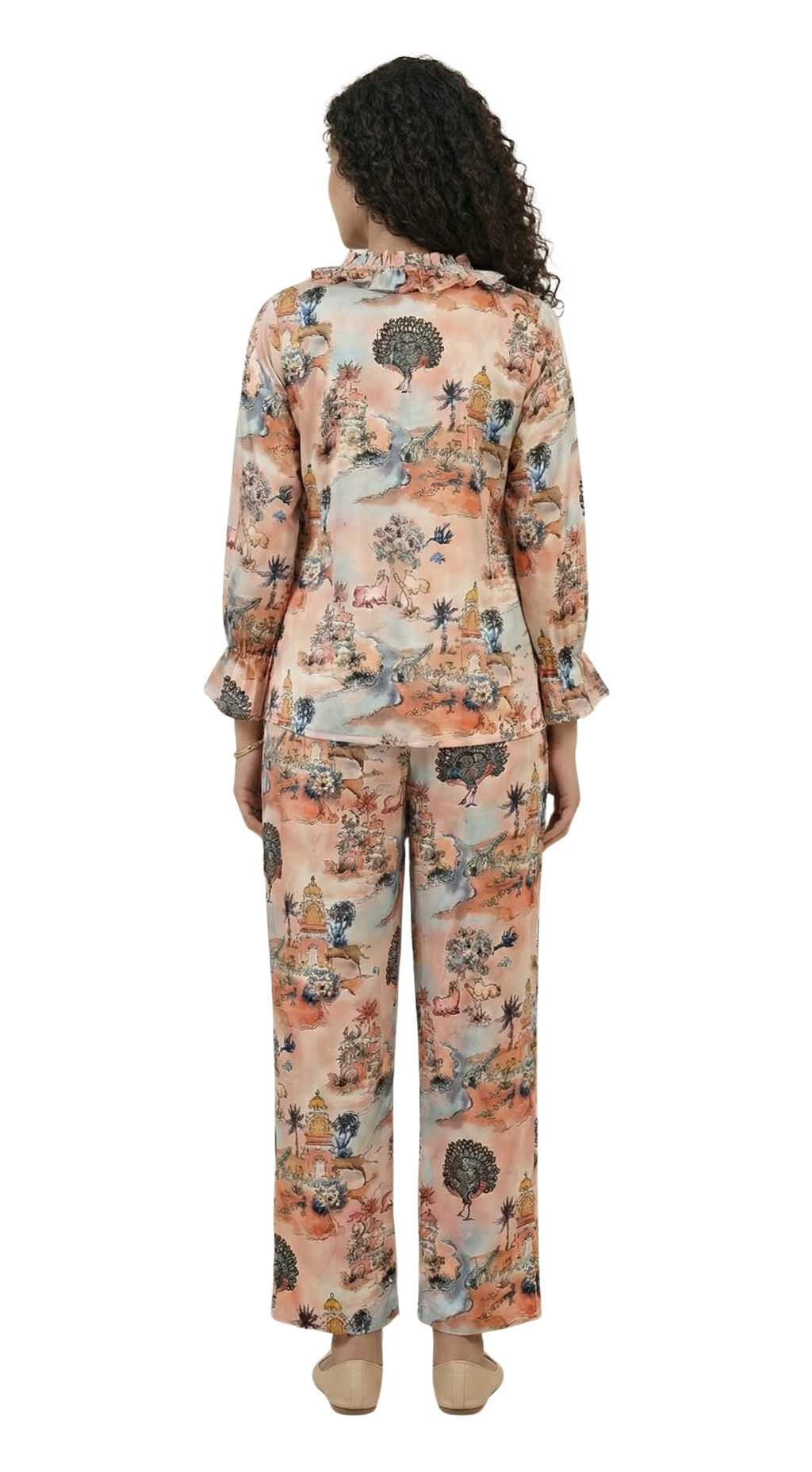 Cotunlie Blush Bloom Coord Set