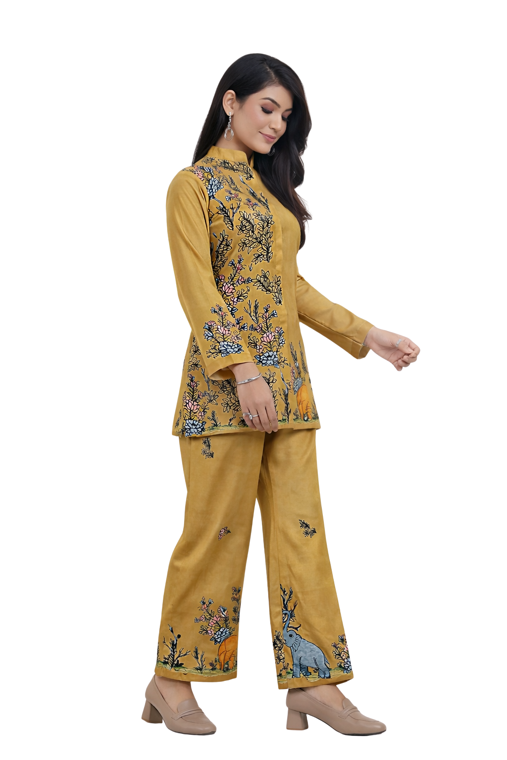 Cotunlie Aangan Kahani Coord Set