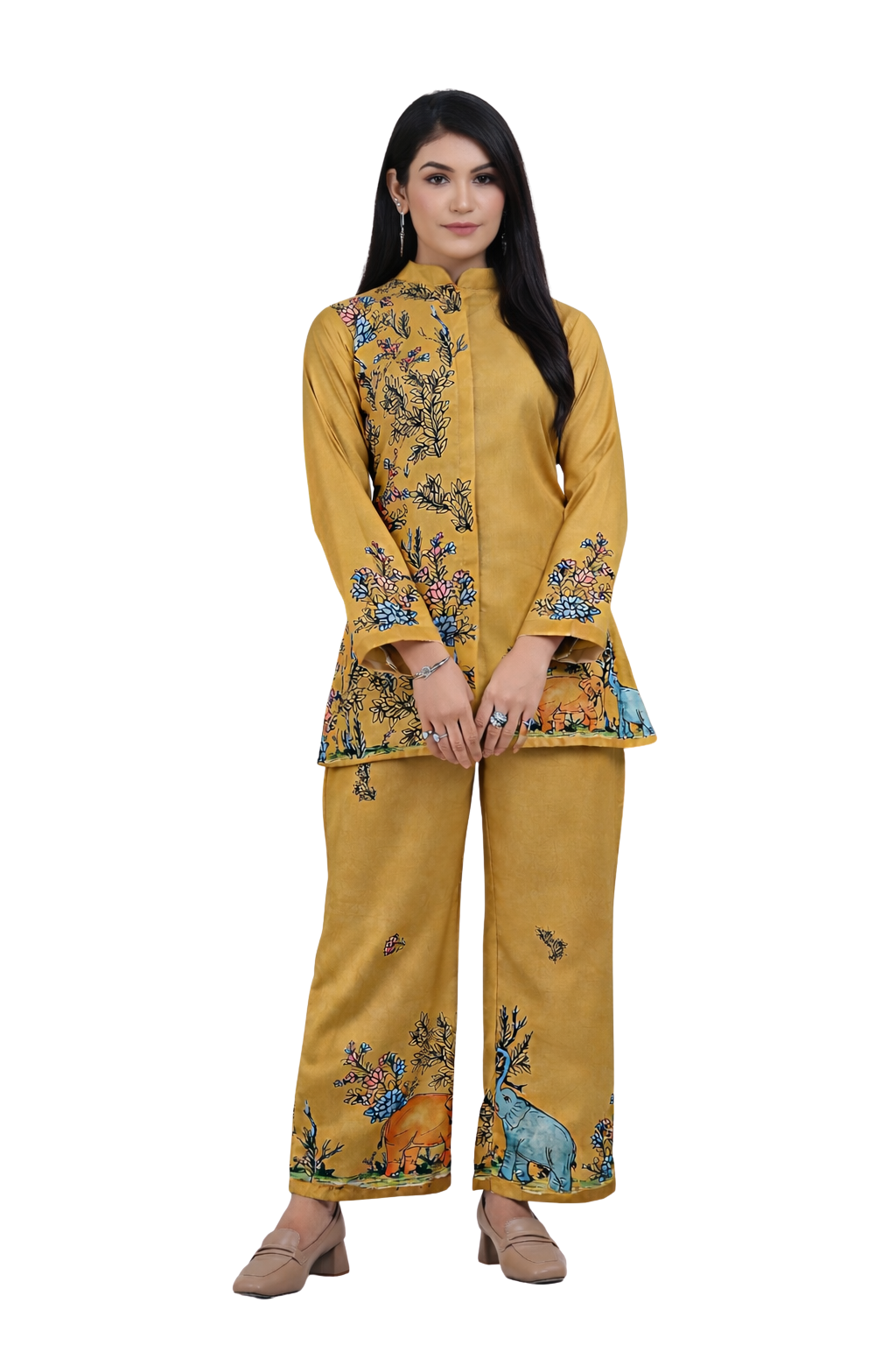 Cotunlie Aangan Kahani Coord Set
