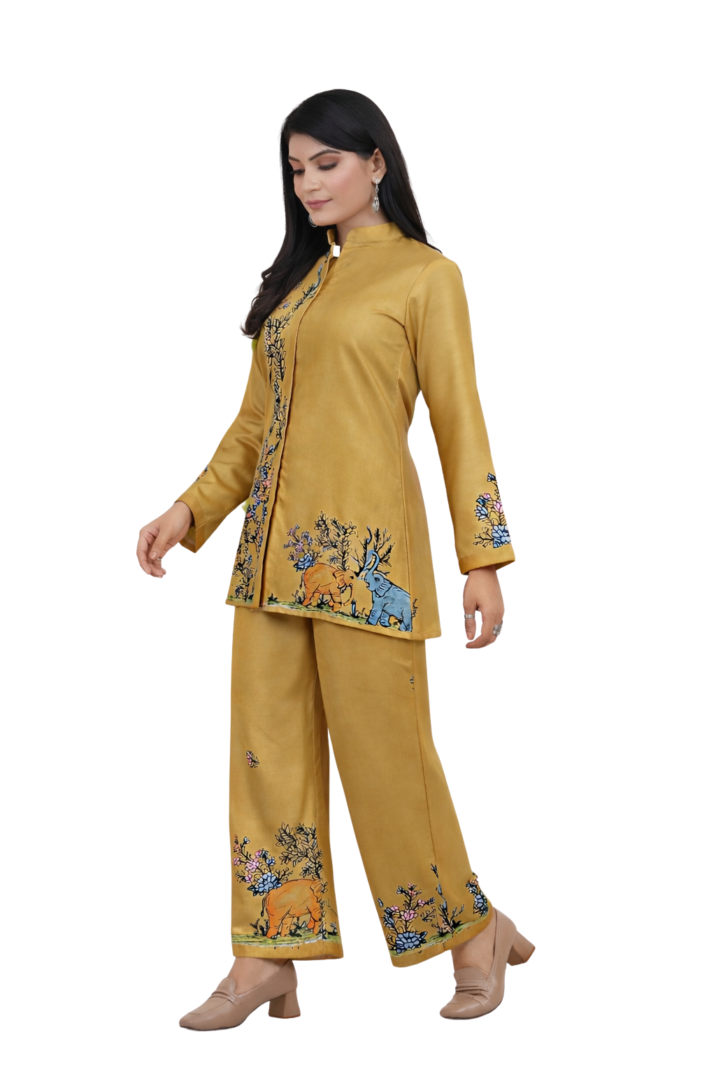 Cotunlie Aangan Kahani Coord Set
