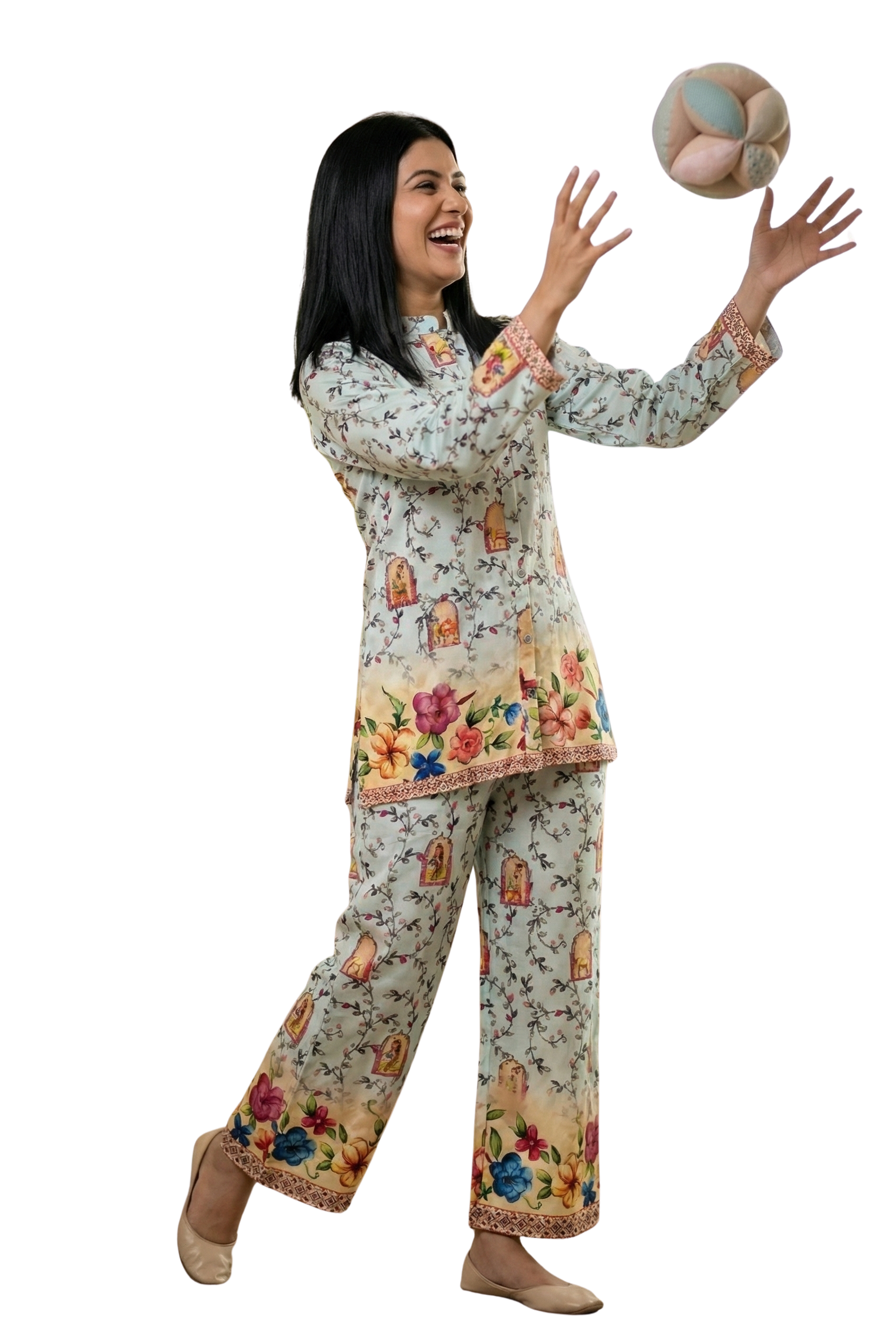 Cotunlie Lok Kala Coord Set