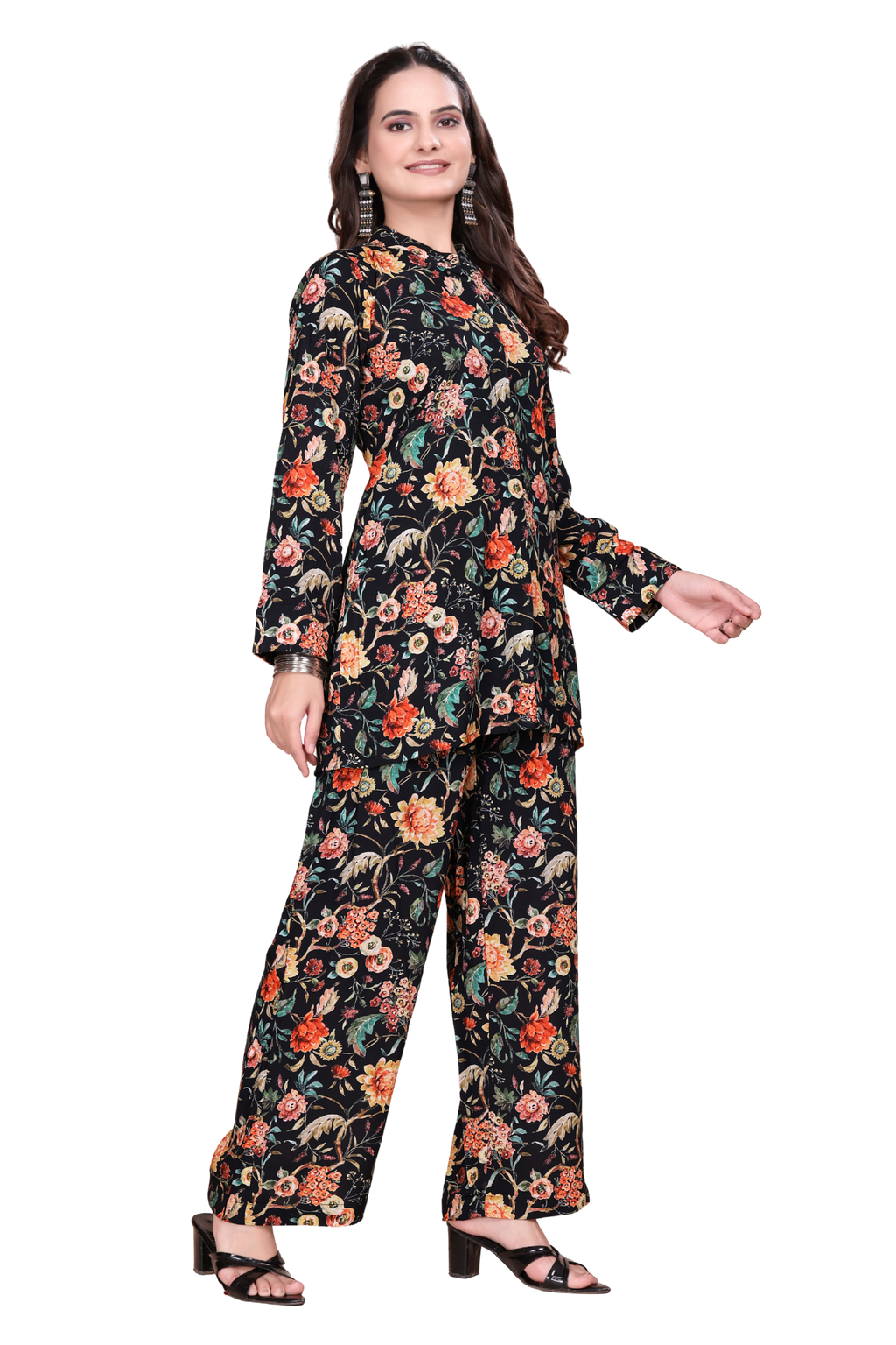 Cotunlie Rajniti Saga Coord Set