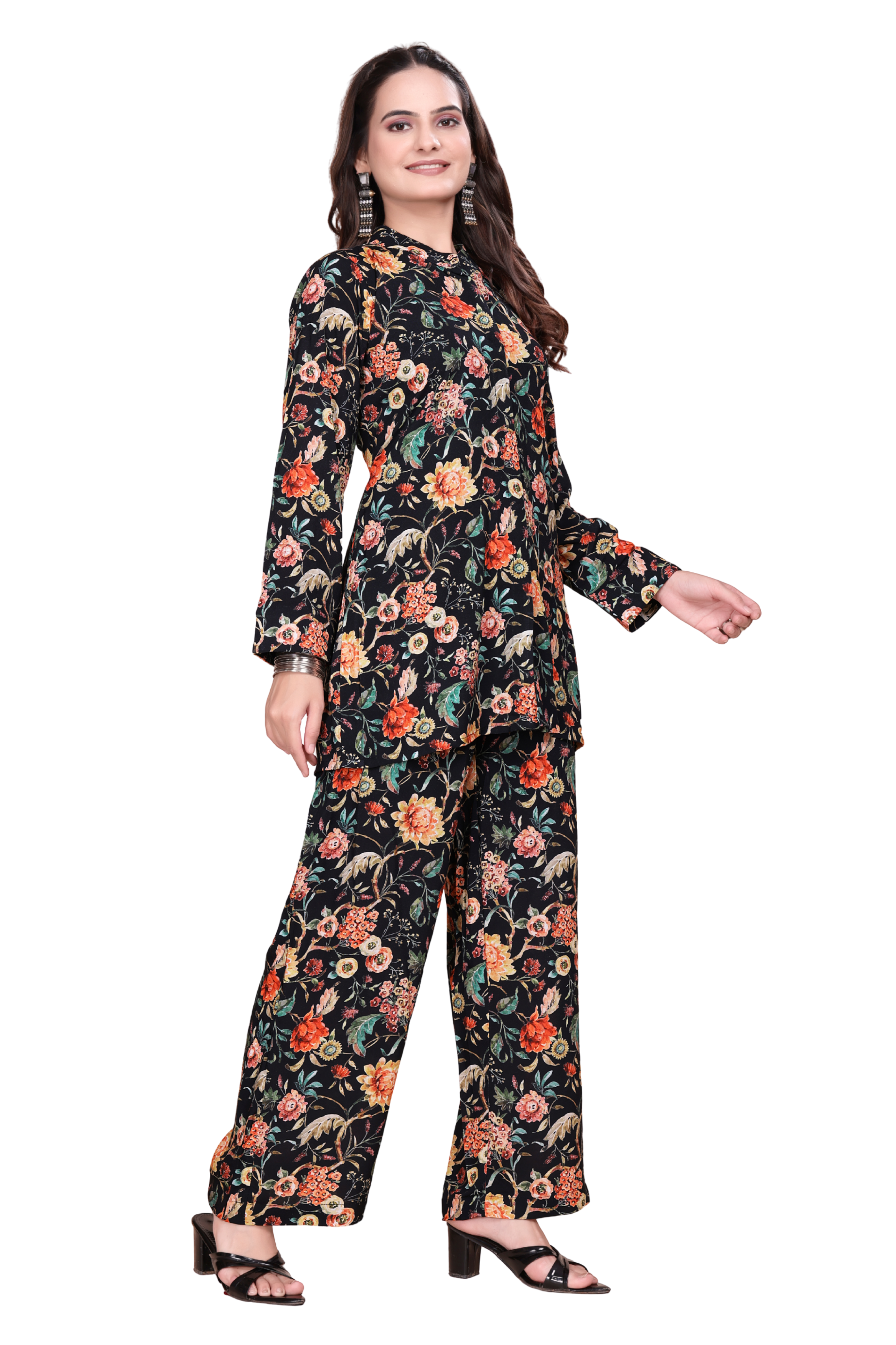 Cotunlie Rajniti Saga Coord Set