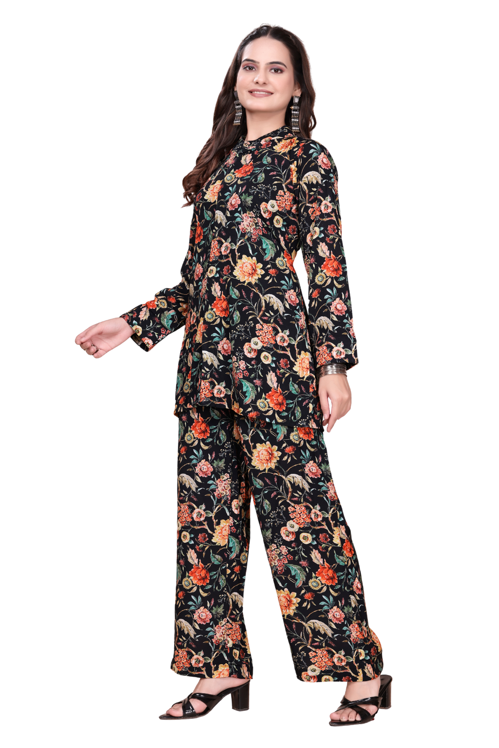 Cotunlie Rajniti Saga Coord Set