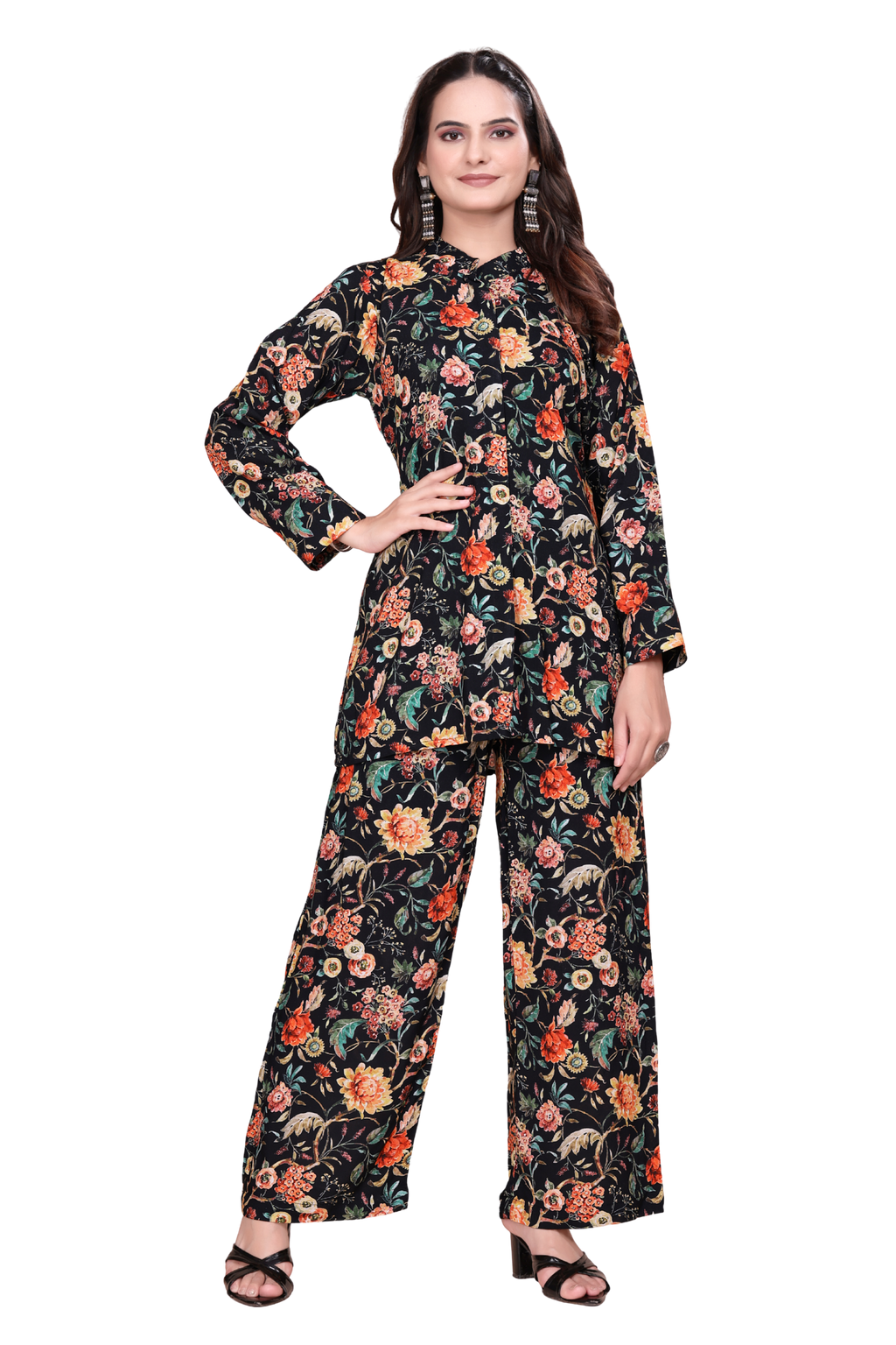 Cotunlie Rajniti Saga Coord Set